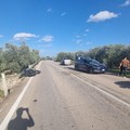 Impatto con un’auto sulla Giovinazzo-Terlizzi, motociclista in ospedale
