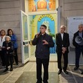 Benedetto l'altare della Madonna di Corsignano nella sede del Comitato Feste Patronali