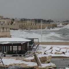 Lunedì vento e gelo su Giovinazzo