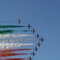 TUTTE LE FOTO delle Frecce Tricolori a Giovinazzo