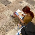 Estemporanea d'Arte, la Madonna delle Grazie di Giovinazzo secondo gli studenti del  "Mons. Bello "
