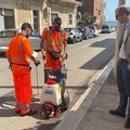 Sversamento liquidi, Sollecito interviene in via Marsala e via Papa Giovanni XXIII