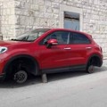 Rubati pneumatici ad auto in sosta: brutto risveglio per i cittadini di Giovinazzo