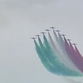 Spettacolo aereo Frecce Tricolori, questo pomeriggio le prove a Ponente