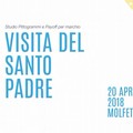 In esclusiva il teaser del logo della visita del Papa a Molfetta