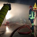 Auto incendiate in un garage interrato di via dei Rigattieri