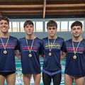 I Boys cadetti Netium fanno la storia: titolo regionale e record nella 4x200 stile libero