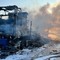 Tir in fiamme sulla statale 16 bis: uscita obbligatoria a Giovinazzo Nord in direzione Foggia