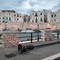 Palo della pubblica illuminazione caduto a Ponente