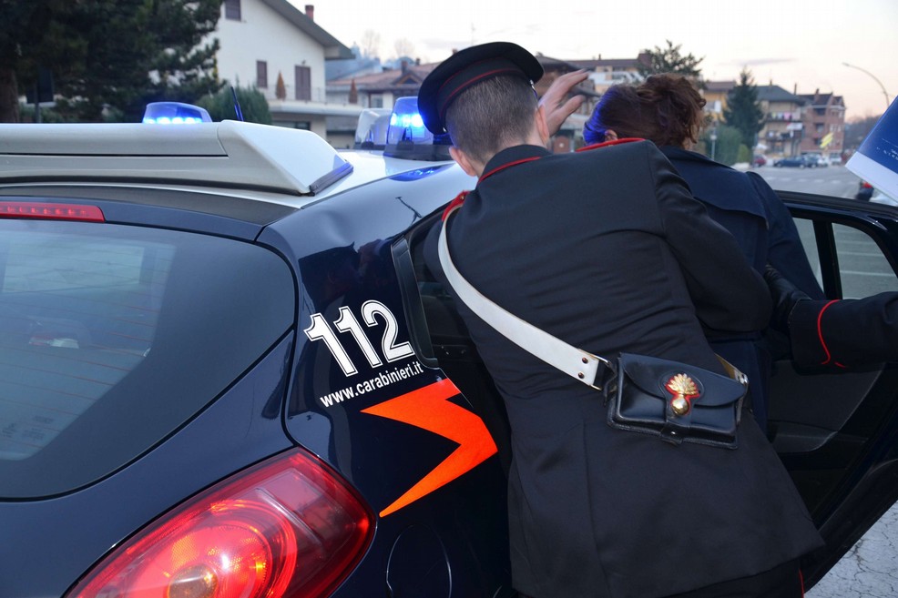 L'arresto dei Carabinieri