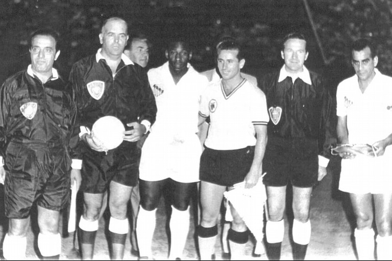 D'Albis con Pelé