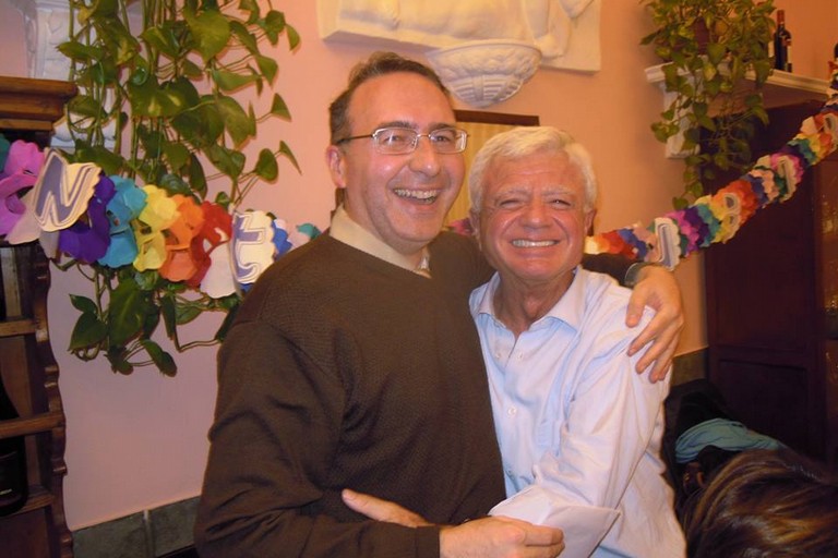 Agostino Picicco con Dino Abbascià