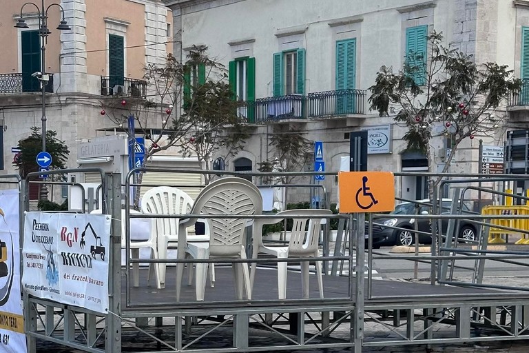 Palco per disabili