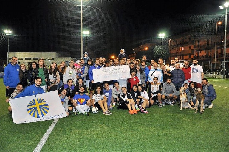 Tutti in posa per la foto finale. <span>Foto LED</span>