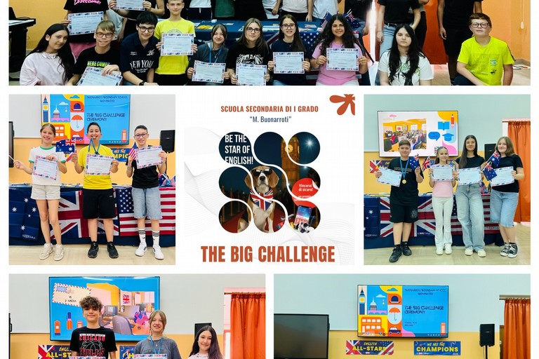 Premiazione The Big Challenge. <span>Foto I.C. Bosco-Buonarroti </span>