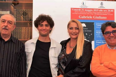 Gabriele Giuliano con Carmen Martorana, Franco Martini e Nicola De Matteo