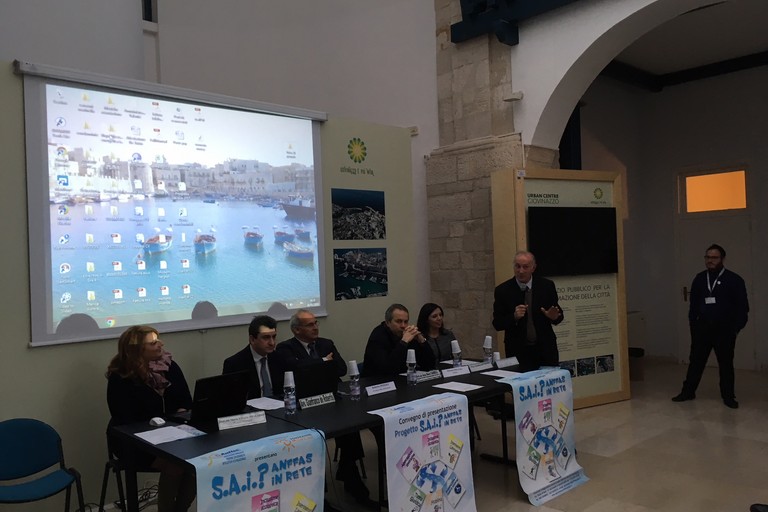 I saluti di Michele Lasorsa. <span>Foto Marzia Morva</span>