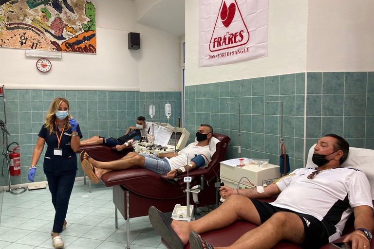 Donazione del sangue Fratres. <span>Foto Marzia Morva</span>