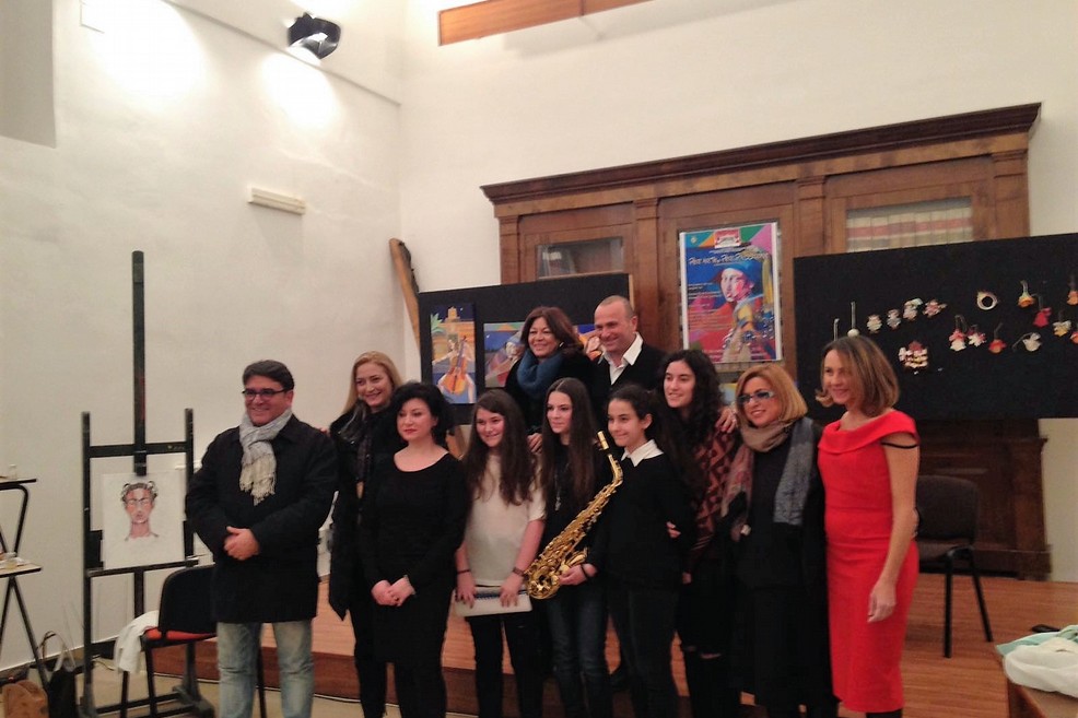 Foto di gruppo finale. <span>Foto Marzia Morva</span>