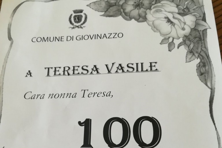 La pergamena per nonna Teresa