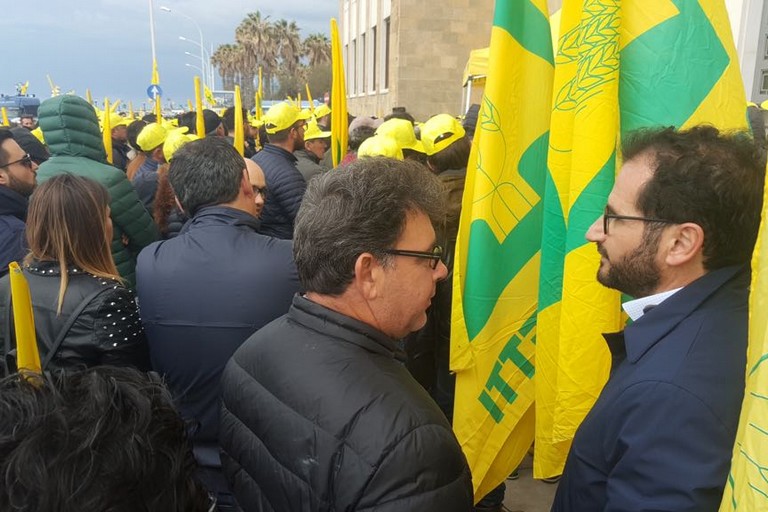Marcello Gemmato tra i giovani di Coldiretti