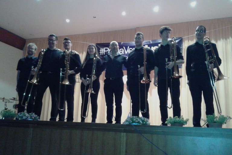 La DEMA Trombone Studio. <span>Foto Gabriella Serrone</span>