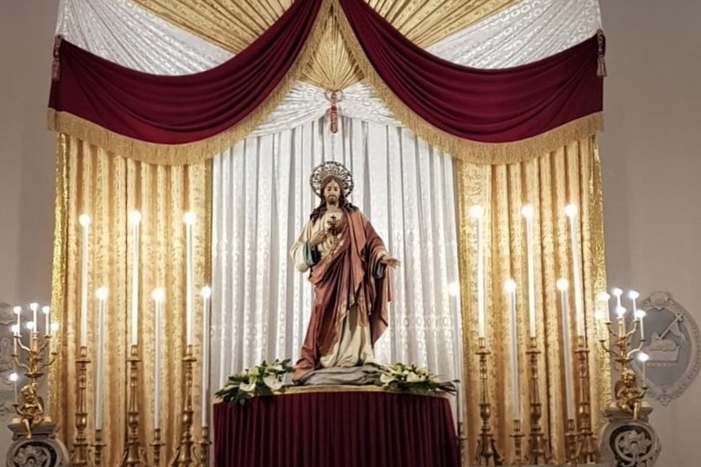 Il Sacro Cuore di Gesù. <span>Foto Saverio Amorisco</span>