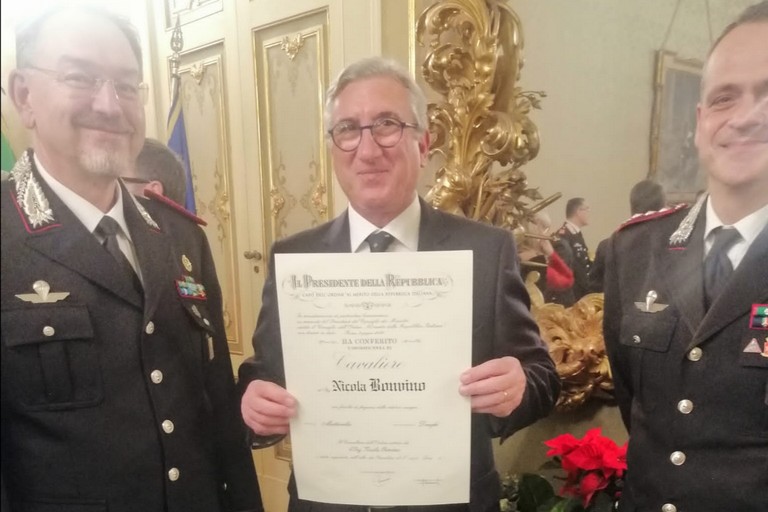 Nicola Bonvino nominato Cavaliere della Repubblica