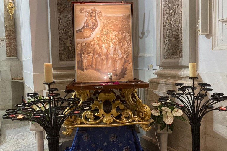 Quadro Madonna della Speranza. <span>Foto Marzia Morva</span>