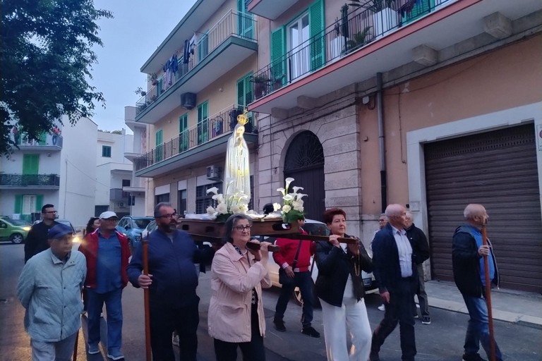 Processione Madonna di Fatima. <span>Foto A.M.</span>