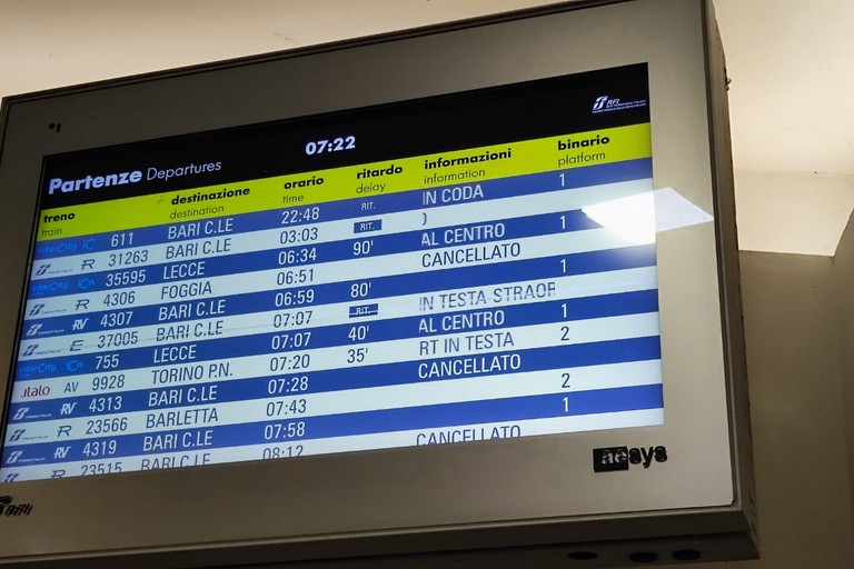 Ritardi treni