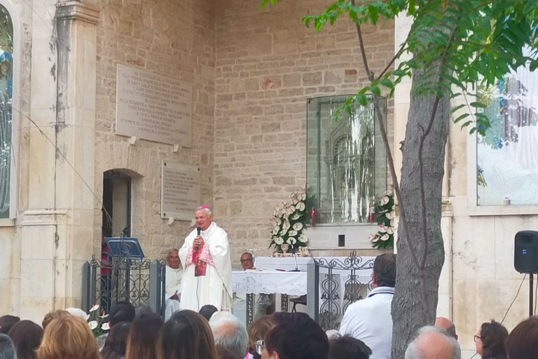 Messa al Casale di Corsignano. <span>Foto Giuseppe Dalbis</span>
