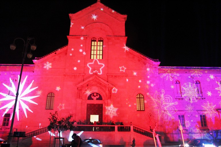 Christmas Lights in piazza. <span>Foto Gianluca Battista</span>