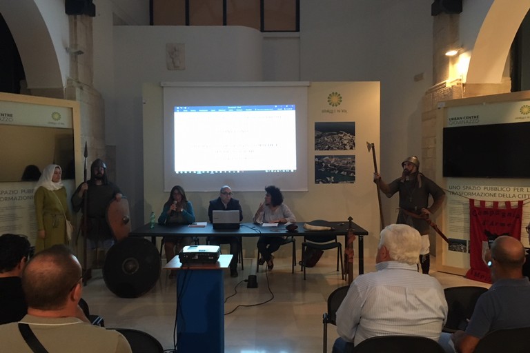 Un momento della conferenza. <span>Foto Marzia Morva</span>