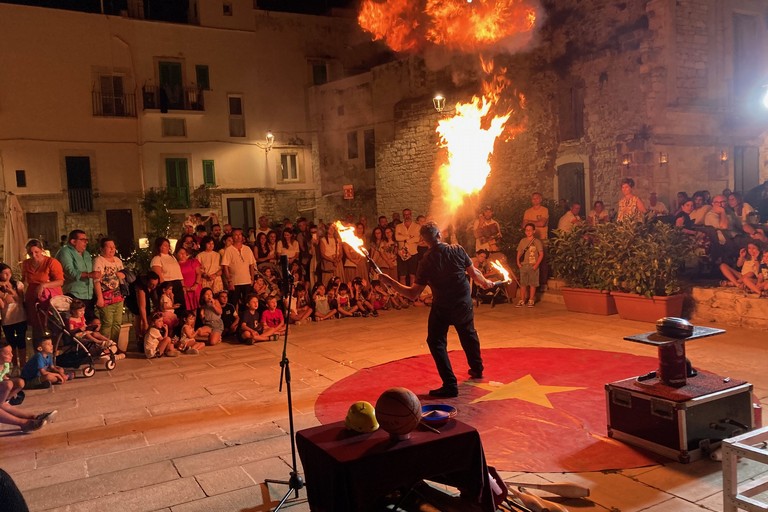 Notte degli artisti di strada. <span>Foto Marzia Morva</span>