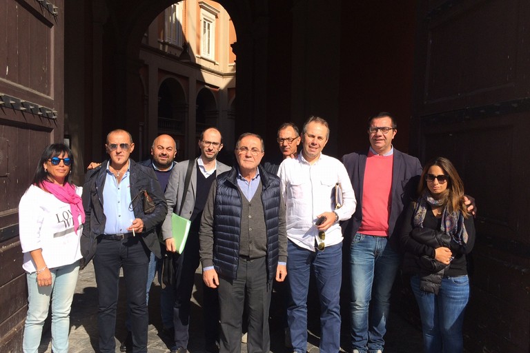 La delegazione in Prefettura. <span>Foto Ufficio Stampa Comune di Giovinazzo</span>