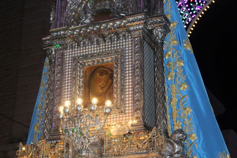 L'edicola della Madonna di Corsignano. <span>Foto Gianluca Battista</span>