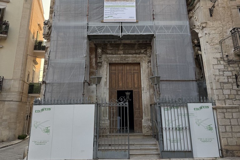 Restauro Chiesa Maria SS di Costantinopoli. <span>Foto Marzia Morva</span>