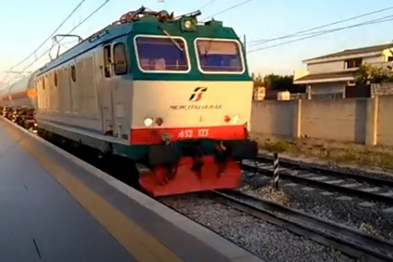 Un treno di Mercitalia