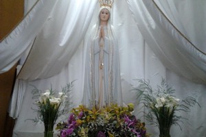 La statua della Madonna di Fatima. <span>Foto Gianluca Battista</span>