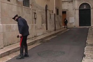 I rilievi dei Carabinieri