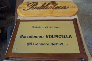 Sala lettura Bartolomeo Volpicella. <span>Foto Giuseppe Dalbis</span>