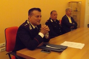 Conferenza Carabinieri Omicidio Spera