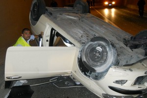 L'incidente lungo la strada provinciale 88