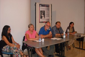 Un momento della presentazione. <span>Foto Gabriella Serrone</span>