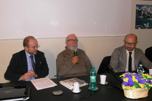 L'intervento di Giuseppe Dicuonzo Sansa. <span>Foto Gabriella Serrone</span>