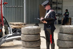 L'operazione dei Carabinieri