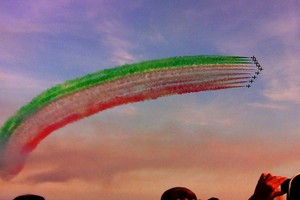 Frecce Tricolori a Bari