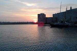 Le Sale del Bastione dal mare