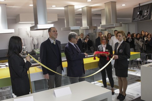 Inaugurazione Scuola del Gusto. <span>Foto Mariella Spadavecchia</span>